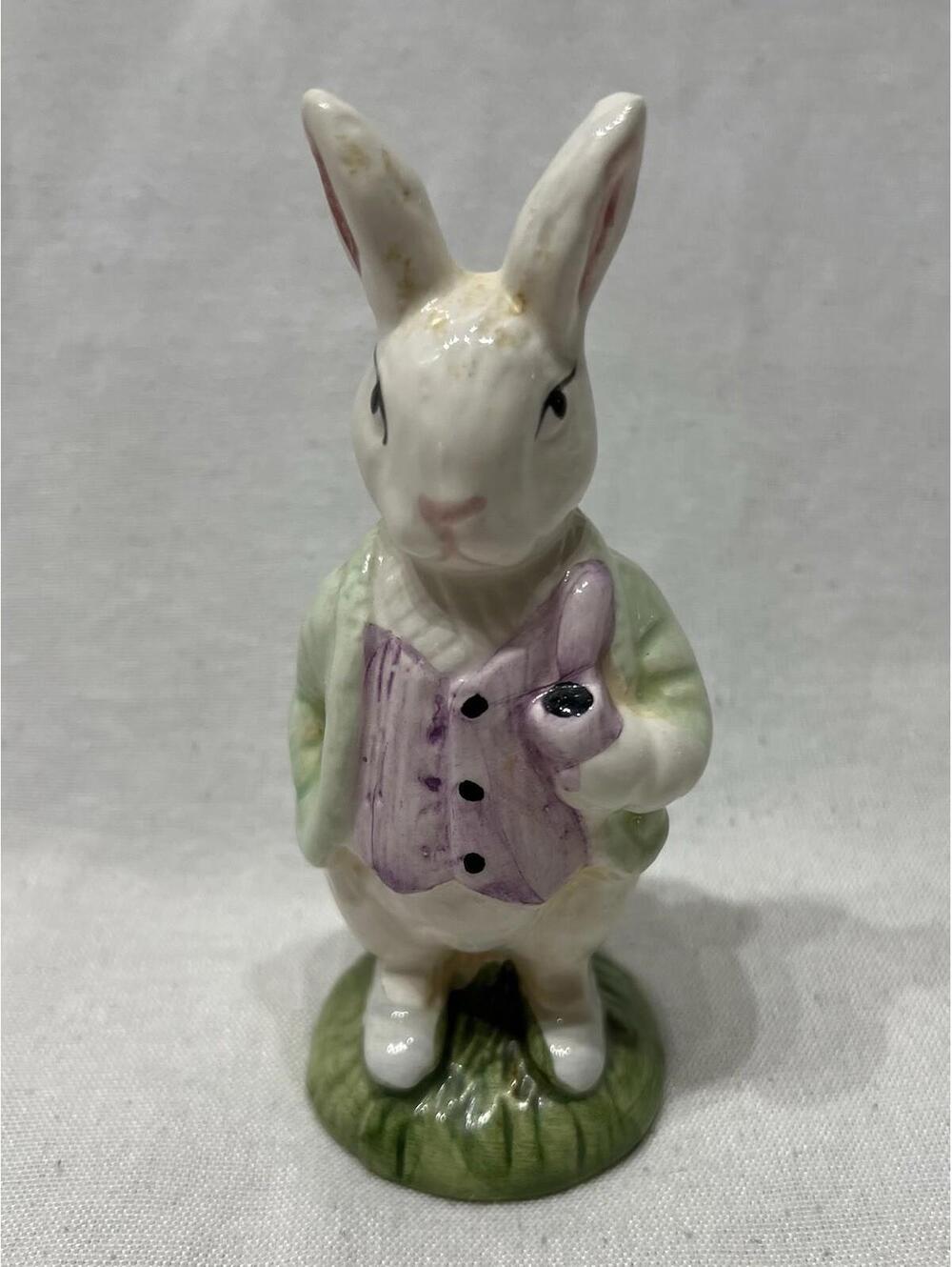 VTG Anthropomorphic Mr Rabbit Ceramic figurine